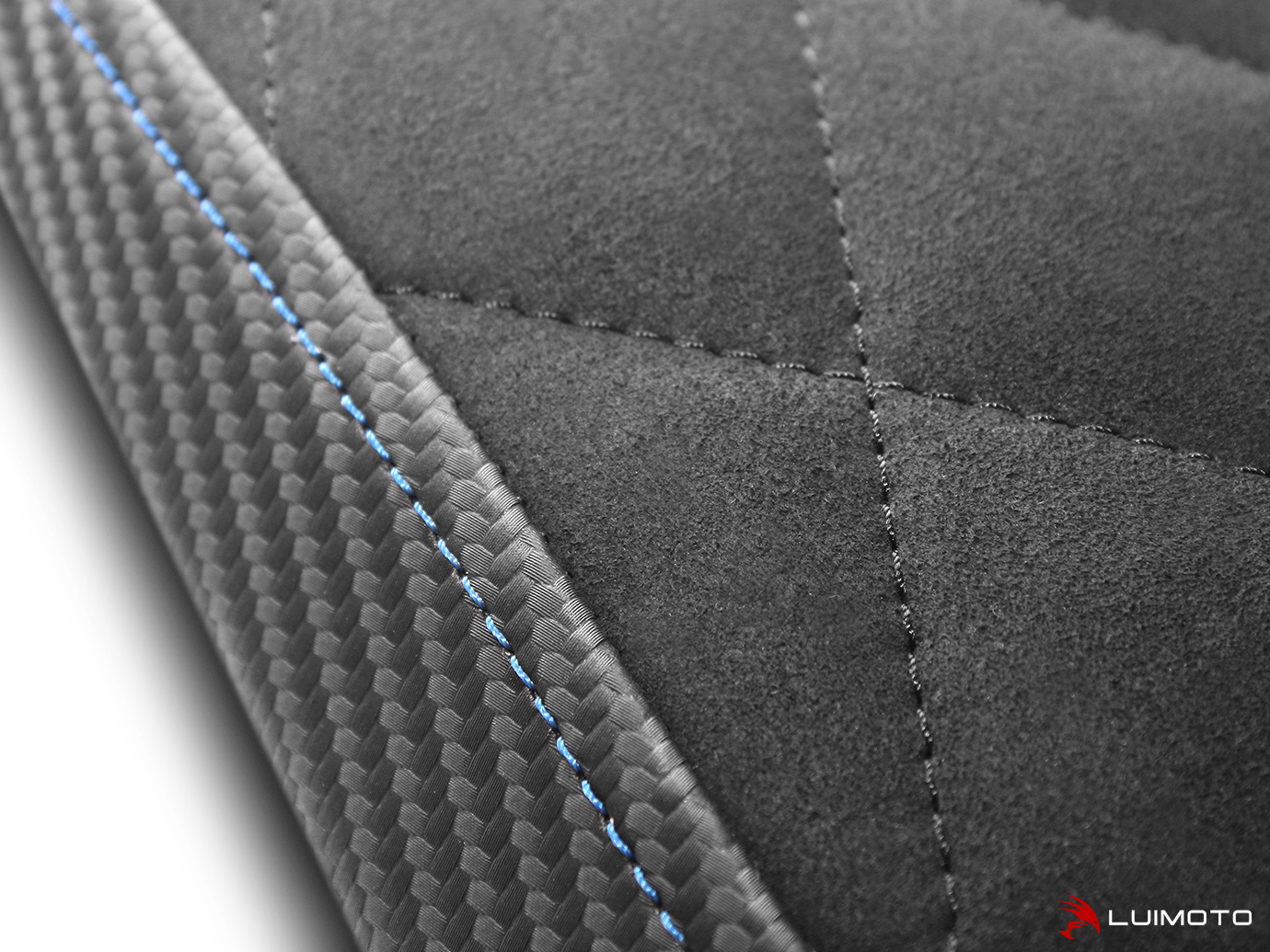 LUIMOTO Diamond Edition Passenger Seat Covers for the YAMAHA YZFR7 (2022+)